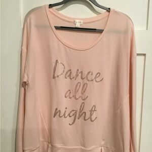 Decree Pink Sweatshirt - Dance All Night